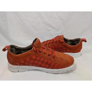 Men's shoes Vans Tesella (HyperSat) Orange/White Size 10